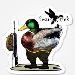 "Puddle" Duck Sticker