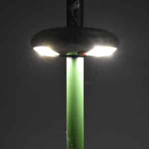 White Snap Light mounted to the Swamp Stick
