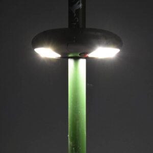 White Snap Light mounted to the Swamp Stick